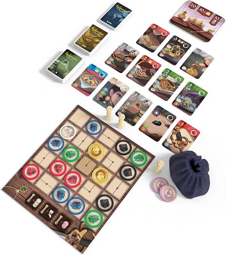 GIOCO DA TAVOLO Obscurio + 3 piastrelle trappola promozionali di Libellud  Games nuove con scatola EUR 47,04 - PicClick IT