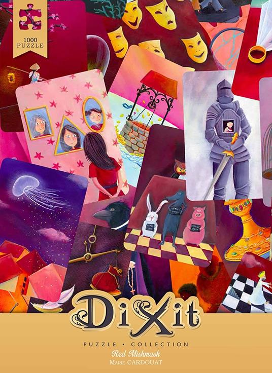 Dixit Puzzle - Red MishMash (1.000 pz.). Puzzle - ITA. Gioco da tavolo - 2