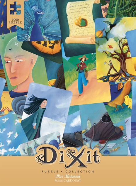 Dixit Puzzle - Blue MishMash (1.000 pz.). Puzzle - ITA. Gioco da tavolo