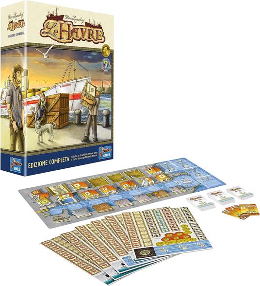 Le Havre. Base - ITA. Gioco da tavolo - 2