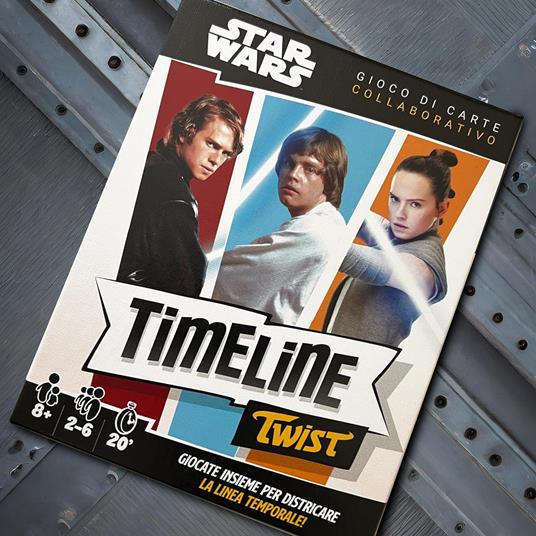 Asmodee, Timeline Twist: Star Wars, Gioco da Tavolo, 2-6 Giocatori, 8+ Anni, Edizione in Italiano - 4