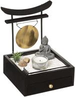 Giardino Zen con Cassetto e Buddha 15x15x21cm