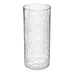 Vaso in vetro, effetto vetro congelato, 30 cm, Atmosphera