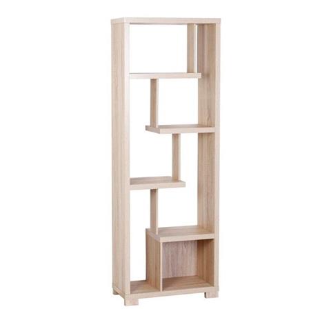 Libreria in Legno MDF Beige 60x30x170cm