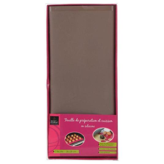 Tappetino da forno in silicone, 28 x 38 cm, colore tortora - Secret de  Gourmet - Idee regalo | IBS