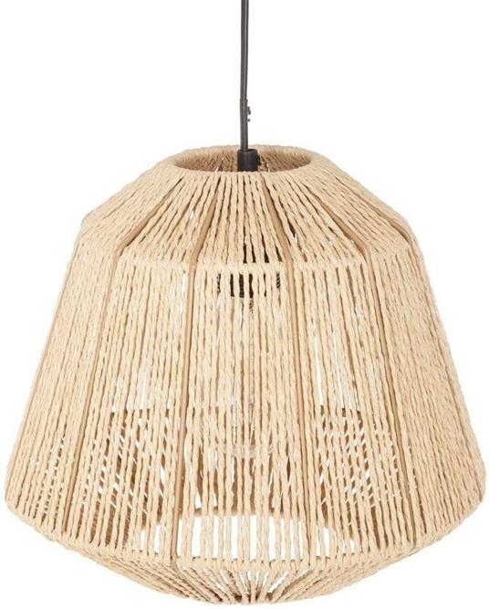 Lampadario a Sospensione in Corda Etnik 30x30x26cm