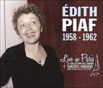 Live in Paris 1958-62 - CD Audio di Edith Piaf