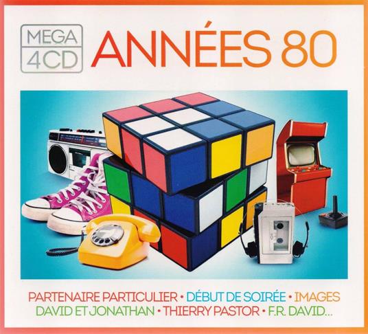 Mega Ann'es 80 - CD Audio