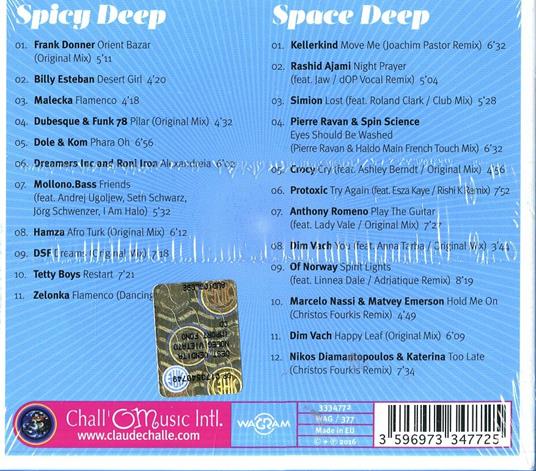 Magic Deep vol.2 - CD Audio di Claude Challe,Jean-Marc Challe - 2