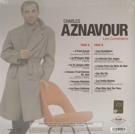 Les Comediens - Vinile LP di Charles Aznavour - 2