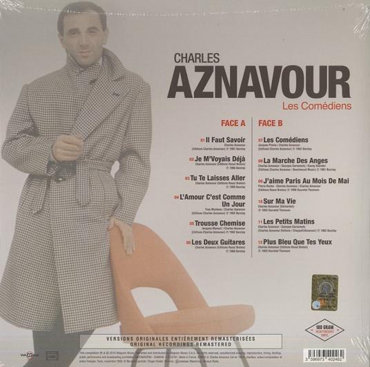 Les Comediens - Vinile LP di Charles Aznavour - 2