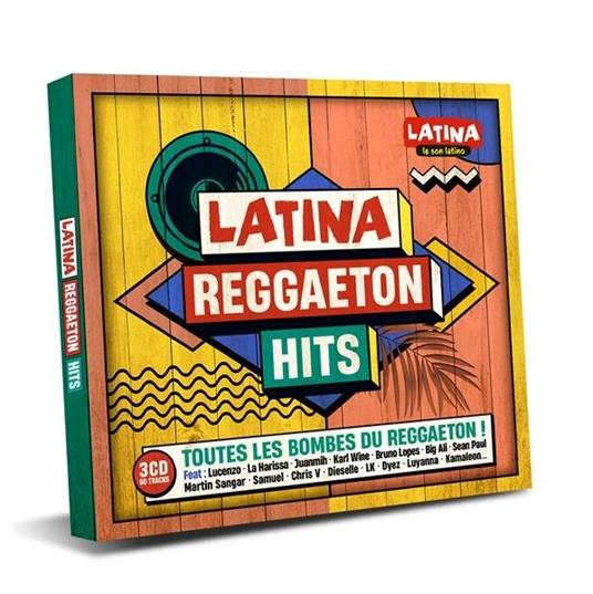 Latina Reggaeton Hits 2022 - CD Audio