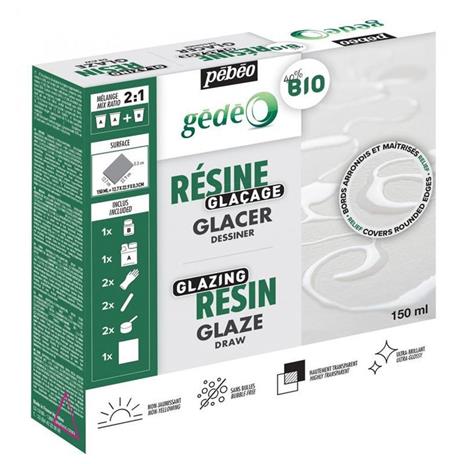 Kit di resina organic glaze - 150 ml