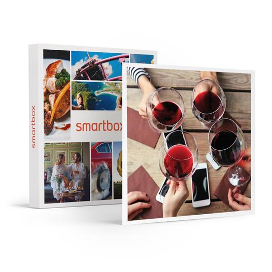 SMARTBOX - Rosso di Sera con Winelivery: scopri la Toscana con 3 bottiglie di vino a domicilio - Cofanetto regalo - 2