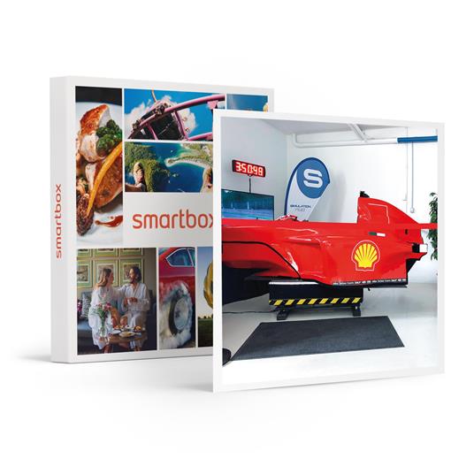 SMARTBOX - Passione Formula 1: 30 min di guida su simulatore F1 Full Motion a Milano - Cofanetto regalo - 2