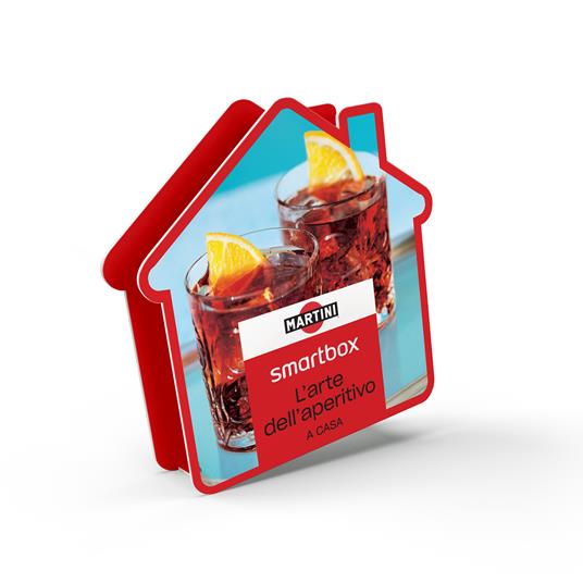 SMARTBOX - L'arte dell'aperitivo a casa - Cofanetto regalo - 1 Martini Box  a domicilio e 1 Masterclass in diretta - Smartbox - Idee regalo | IBS