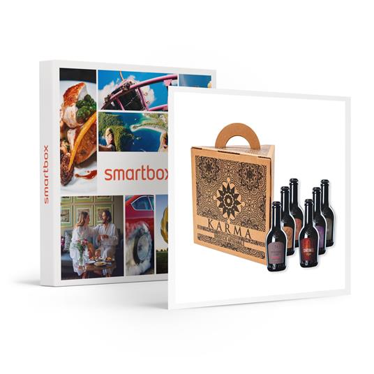 SMARTBOX - Selezione di 6 birre artigianali Birrificio Karma - Cofanetto  regalo - Smartbox - Idee regalo | IBS