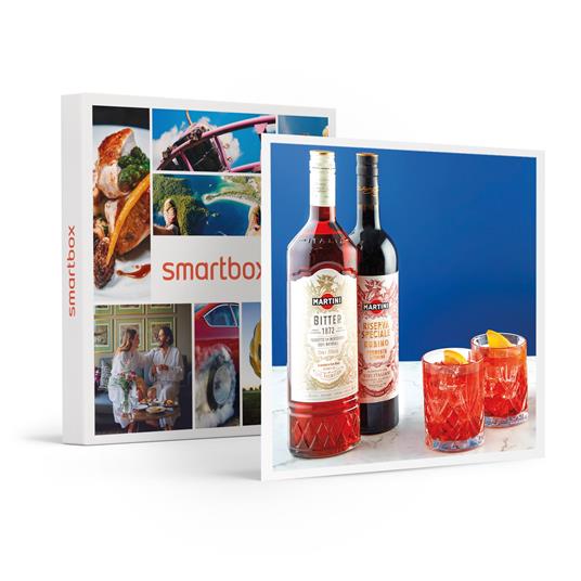 SMARTBOX - Aperitivo a domicilio: 1 Kit Cocktail Americano completo nel  comfort di casa con Quomi - Cofanetto regalo