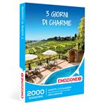 EMOZIONE3 - 3 giorni di charme - Cofanetto regalo - 2 notti e 2 colazioni per 2 persone