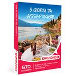 EMOZIONE3 - 3 giorni da assaporare - Cofanetto regalo - 2 notti, 2 colazioni e 1 cena per 2 persone