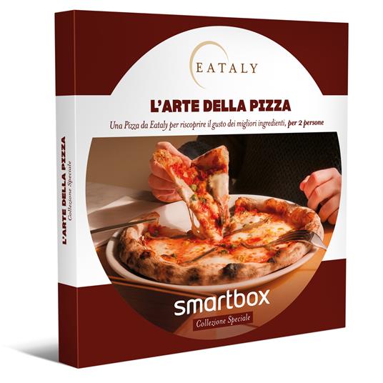 SMARTBOX - L'arte della pizza - Cofanetto regalo - 1 pizza da Eataly e 1  bevanda a scelta per 2 persone - Smartbox - Idee regalo | IBS