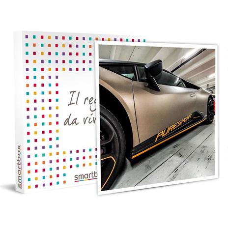SMARTBOX - 1 emozionante giro in Lamborghini Huracán EVO sul Circuito di  Vairano - Cofanetto regalo - Smartbox - Idee regalo | IBS