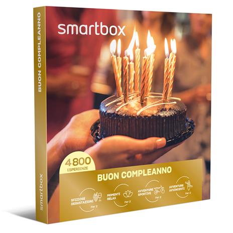 SMARTBOX - Buono regalo di compleanno - 40 € - Cofanetto regalo - Smartbox  - Idee regalo