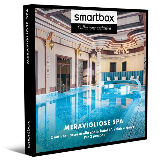 SMARTBOX - Meravigliose Spa - Cofanetto regalo - 2 notti con accesso alla Spa in hotel 4* relais e resort per 2 persone