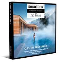 SMARTBOX - QC Terme: romantica giornata in Spa con pranzo per 2 - Cofanetto  regalo - Smartbox - Idee regalo