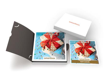 SMARTBOX - Tanti Auguri - Cofanetto regalo - 1 cena o 1 trattamento benessere o 1 attività sportiva per 1 o 2 persone - 2