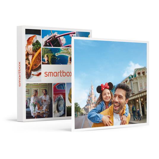 SMARTBOX - Emozioni da favola: biglietto datato 1 giorno Super Alta  Stagione per 1 Parco Disney® a scelta per 2 adulti e 1 bambino - Cofanetto  regalo - Smartbox - Idee regalo