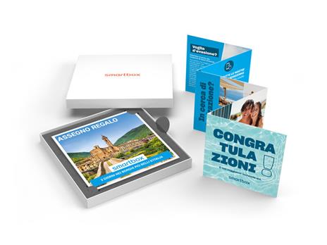 SMARTBOX - 2 giorni nei borghi più belli d''Italia - Cofanetto regalo - 1 notte con colazione e degustazione o attività di svago per 2 persone - 2