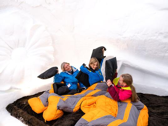 SMARTBOX - Vacanza di famiglia in igloo: 1 notte in un igloo a Davos in Svizzera - Cofanetto regalo - 2