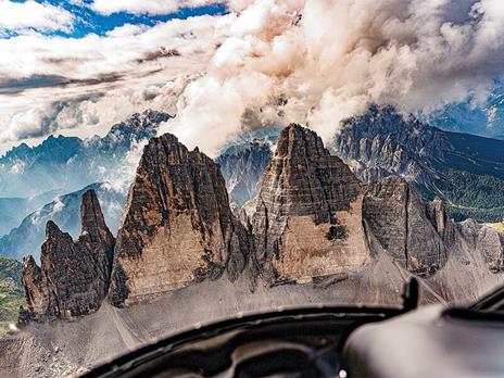 SMARTBOX - In volo sulle Dolomiti: tour panoramico in elicottero per 3 persone - Cofanetto regalo - 2