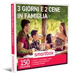 SMARTBOX - 3 giorni e 2 cene in famiglia - Cofanetto regalo - 2 notti con colazione e 2 cene per 2 adulti e 2 bambini