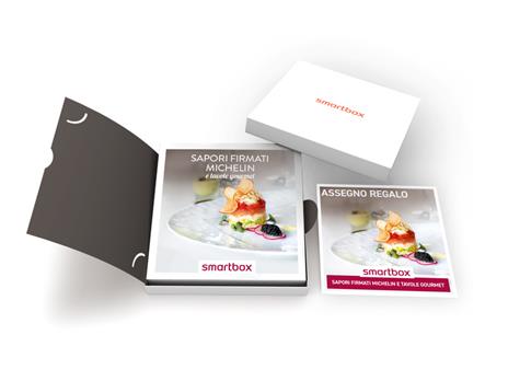 SMARTBOX - Sapori firmati MICHELIN e tavole gourmet - Cofanetto regalo - 1 cena  gourmet per 2 persone - Smartbox - Idee regalo | IBS