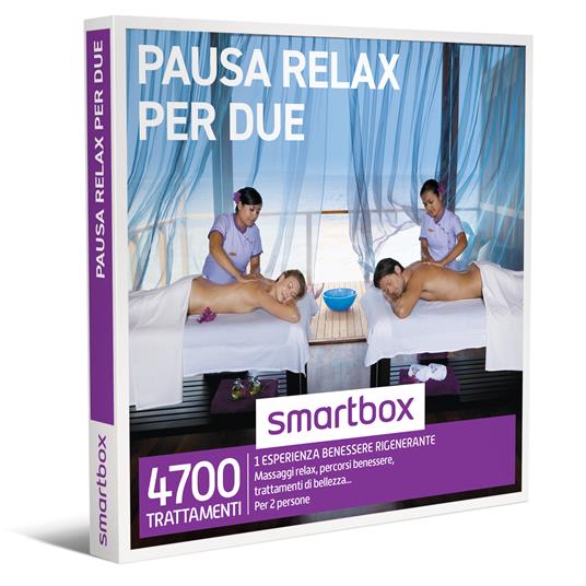 SMARTBOX - Pausa relax per due - Cofanetto regalo - 1 esperienza benessere  per 2 persone - Smartbox - Idee regalo | IBS