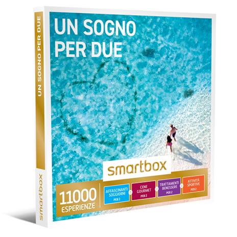 SMARTBOX - Un sogno per due - Cofanetto regalo - Soggiorni, cene, trattamenti benessere o attività sportive per 2