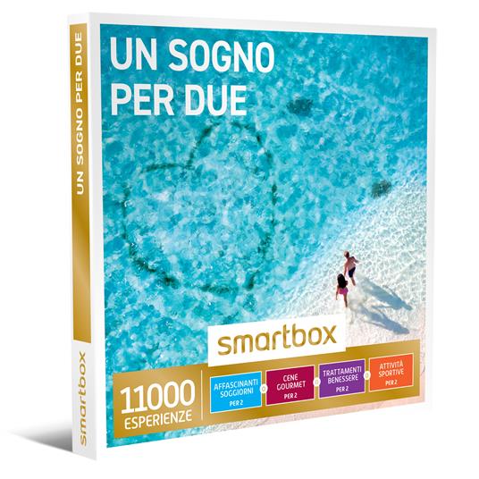 SMARTBOX - Un sogno per due - Cofanetto regalo - Soggiorni, cene,  trattamenti benessere o attività sportive per 2 - Smartbox - Idee regalo |  IBS