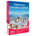 EMOZIONE3 - Romantica evasione gourmet - Cofanetto regalo - 1 notte con prima colazione e 1 cena per 2 persone