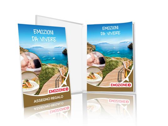 EMOZIONE3 - Emozioni da vivere - Cofanetto regalo - 1 esperienza benessere,  enogastronomica o di svago per 1 o 2 persone - Smartbox - Idee regalo | IBS