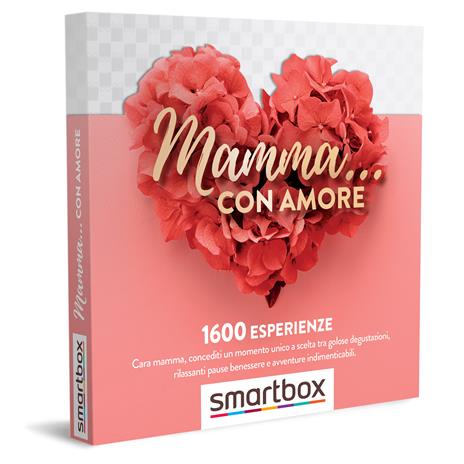 SMARTBOX - Mamma... con amore - Cofanetto regalo - 1 sfiziosa degustazione, 1 esperienza relax o 1 attività di svago per 1 o 2 persone