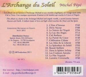 L'archange Du Soleil - CD Audio di Michel Pépé - 2