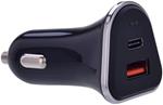 Caricatore Rapido Per Auto 18W Presa Accendisigari Usb Type-C Iphone Samsung Xiaomi