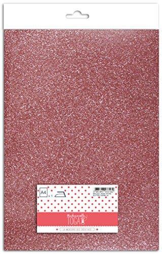 Mademoiselle Toga meg823 Tessuto Glitter termoadesivo Flex Rosa 21 x 30.5 x  0.1 cm - Mademoiselle Toga - Cartoleria e scuola | IBS