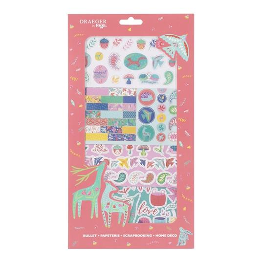 Kit di decorazione Folk Scrapbooking