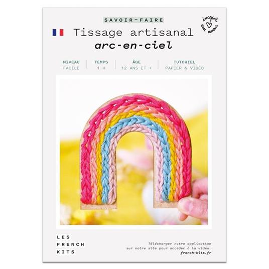 Scatola fai-da-te - Arcobaleno da tessere - French Kits - Cartoleria e  scuola | IBS