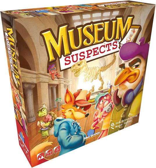 Museum Suspects. Gioco da tavolo