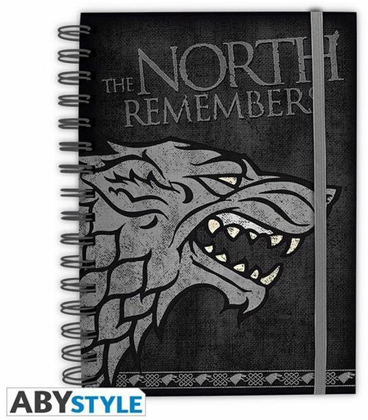 Notebook Game Of Thrones - Stark