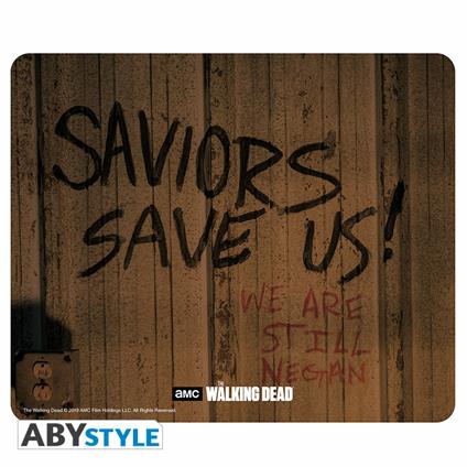 The Walking Dead. Mousepad. Saviors Save Us